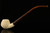 srv Premium - Deep Lattice Churchwarden Dual Stem Meerschaum Pipe with case 15864