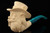 srv Premium - Leprechaun Block Meerschaum Pipe with fitted case 15866