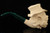 srv Premium - Leprechaun Block Meerschaum Pipe with fitted case 15868