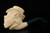 srv Premium - Leprechaun Block Meerschaum Pipe with fitted case 15868