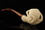 srv - Designers Lattice Eagle's Claw Block Meerschaum Pipe with case 15877