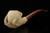 srv - Designers Lattice Eagle's Claw Block Meerschaum Pipe with case 15877