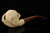 srv - Designers Lattice Eagle's Claw Block Meerschaum Pipe with case 15877