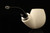 srv Premium - Apple RC - Reverse Calabash Meerschaum Pipe with pocket case 15879