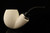 srv Premium - Apple RC - Reverse Calabash Meerschaum Pipe with pocket case 15879