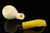 srv Premium - Apple Block Meerschaum Pipe with fitted case 15881