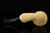 srv Premium - Deluxe RC - Reverse Calabash Meerschaum Pipe with pocket case 15891