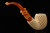 srv - Deep Lattice Meerschaum Pipe Carved by I. Baglan with fitted case 15892