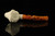 srv - Lion Block Meerschaum Pipe with fitted case M4700