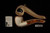 srv - Lattice Acorn Block Meerschaum Pipe with fitted case M4701