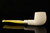 srv Premium - Military Bit Prince Block Meerschaum Pipe with pocket case 15894