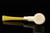 srv Premium - Military Bit Prince Block Meerschaum Pipe with pocket case 15894
