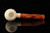 srv - Apple Block Meerschaum Pipe with fitted case M4704
