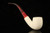srv - Bent Billiard Block Meerschaum Pipe with fitted case M4709