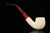srv - Bent Billiard Block Meerschaum Pipe with fitted case M4709