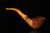 srv - Fumed Dublin Block Meerschaum Pipe with fitted case M4711