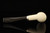 IMP Meerschaum Pipe - Billiard - Hand Carved with custom case i2748