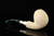IMP Meerschaum Pipe - Tolman - Hand Carved with pocket case i2749