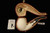 IMP Meerschaum Pipe - Tolman - Hand Carved with pocket case i2749