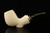 IMP Meerschaum Pipe - Sitting Brandy - RC Reverse Calabash with pocket case i2751