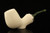 IMP Meerschaum Pipe - Sitting Brandy - RC Reverse Calabash with pocket case i2751