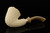 IMP Meerschaum Pipe - Plateau Rustic - Dual Stem with case i2752