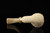 IMP Meerschaum Pipe - Plateau Rustic - Dual Stem with case i2752