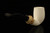 srv Premium - Bamboo Bent Billiard Block Meerschaum Pipe with fitted case M4712