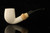 srv Premium - Bamboo Bent Billiard Block Meerschaum Pipe with fitted case M4712