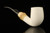 srv Premium - Bamboo Bent Billiard Block Meerschaum Pipe with fitted case M4712