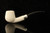 srv Premium - Bent Billiard Military Bit Pocket Pipe Block Meerschaum Pipe with pocket case M4715