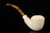 srv Premium - Dublin Bent Billiard Pocket Pipe Block Meerschaum Pipe with pocket case M4716