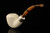 srv Premium - Dublin Bent Billiard Pocket Pipe Block Meerschaum Pipe with pocket case M4716