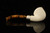 srv Premium - Dublin Bent Billiard Pocket Pipe Block Meerschaum Pipe with pocket case M4716