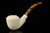 srv Premium - Dublin Bent Billiard Pocket Pipe Block Meerschaum Pipe with pocket case M4716