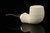 srv Premium - Rusticated -  RC Reverse Calabash - Meerschaum Pipe with pocket case M4717
