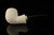 srv Premium - Rusticated -  RC Reverse Calabash - Meerschaum Pipe with pocket case M4717