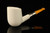 srv Premium - Pencil Shank Spigot Pocket Pipe Block Meerschaum Pipe with pocket case M4719