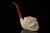srv - Horses Block Meerschaum Pipe with fitted case M4721