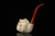 srv - Horses Block Meerschaum Pipe with fitted case M4721