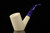 srv - Chimney Block Meerschaum Pipe by Kenan with fitted case M4724