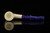 srv - Chimney Block Meerschaum Pipe by Kenan with fitted case M4724