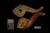 srv - Carved Skull Block Meerschaum Pipe with fitted case M4725