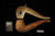 srv - Deluxe Carved Block Meerschaum Pipe by Kenan with fitted case M4727
