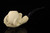 srv - Eagle's Claw Block Meerschaum Pipe with fitted case M4729