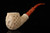 srv - Deluxe Dragon Deep Lattice Block Meerschaum Pipe by I. Baglan with fitted case M4730
