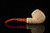 srv - Deluxe Dragon Deep Lattice Block Meerschaum Pipe by I. Baglan with fitted case M4730