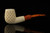 srv - Autograph Series Deep Lattice Block Meerschaum Pipe with fitted case M4731
