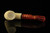 srv - Carved Tomahawk Block Meerschaum Pipe with fitted case M4732