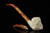 srv - Skull in Claw Churchwarden Dual Stem Meerschaum Pipe with case M4734